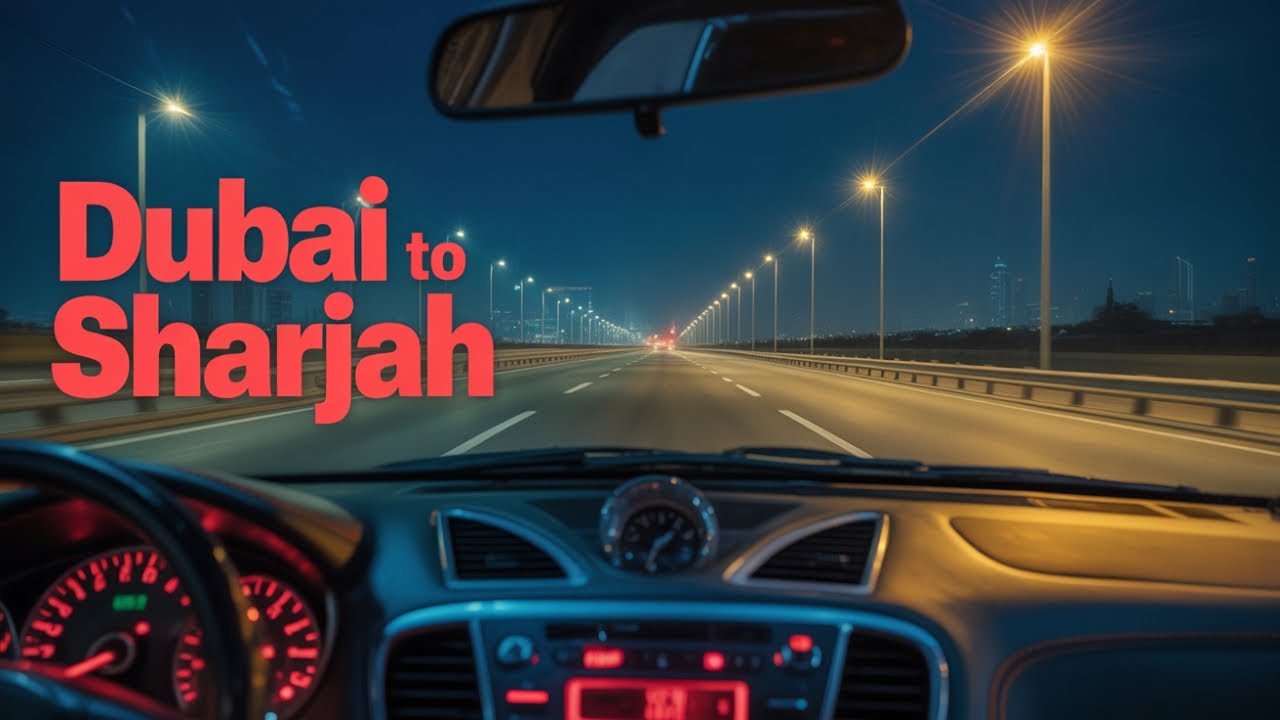 Sharjah Road Trip | POV 🚘😎🇦🇪 United Arab Emirates - E11 #pov #sharjah #dubai #uae