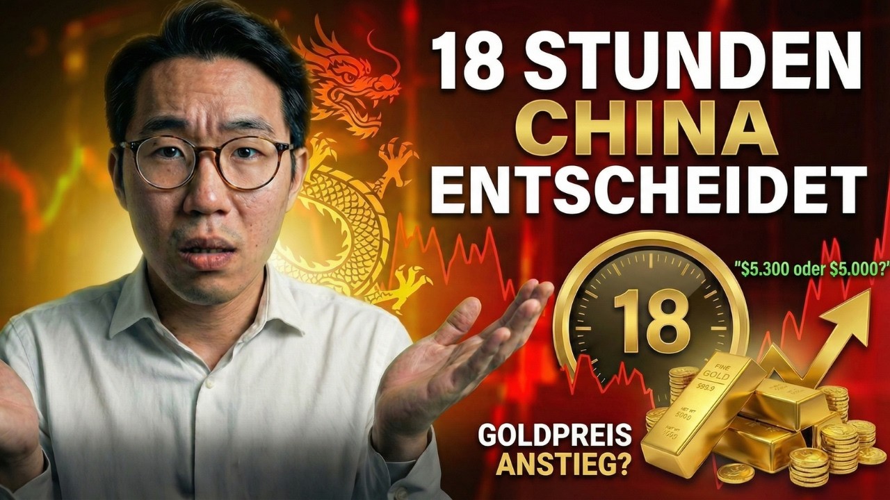 18 STUNDEN bis China zurückkehrt — die 5-Billionen-$-Frage, die Golds Schicksal entscheidet