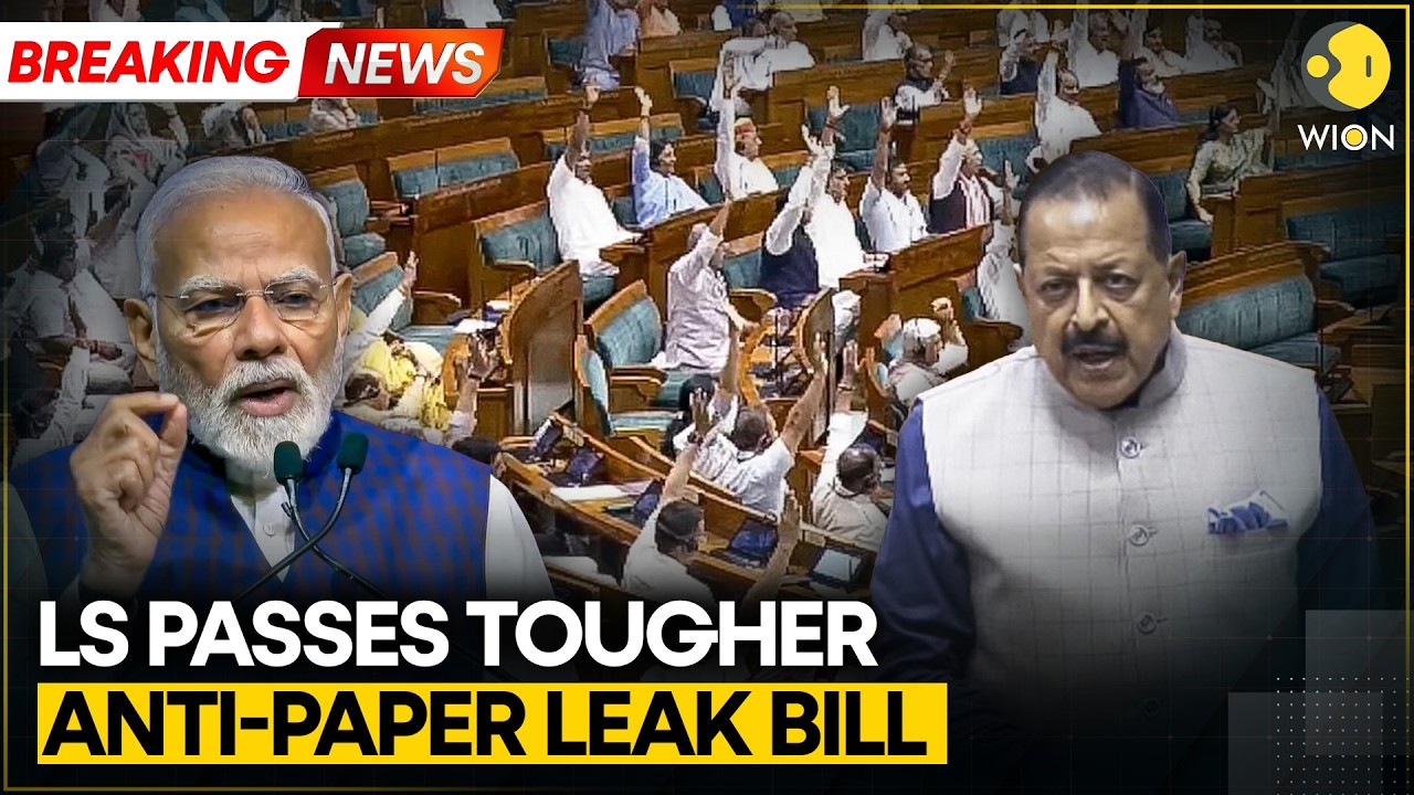 Lok Sabha Passes Tougher Anti-Paper Leak Bill | Government Defends NEP 2020 & Exam Reforms