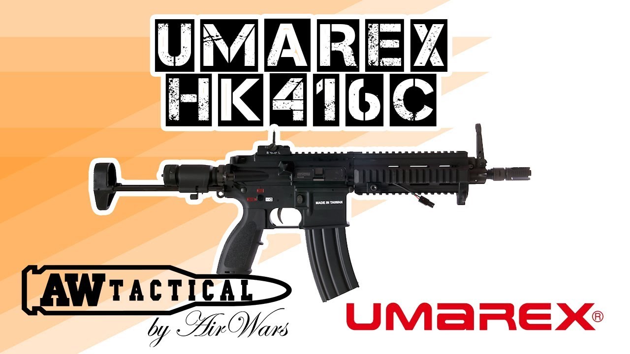 Страйкбольный автомат UMAREX HK416C AEG VF1-LHK416C-BK01