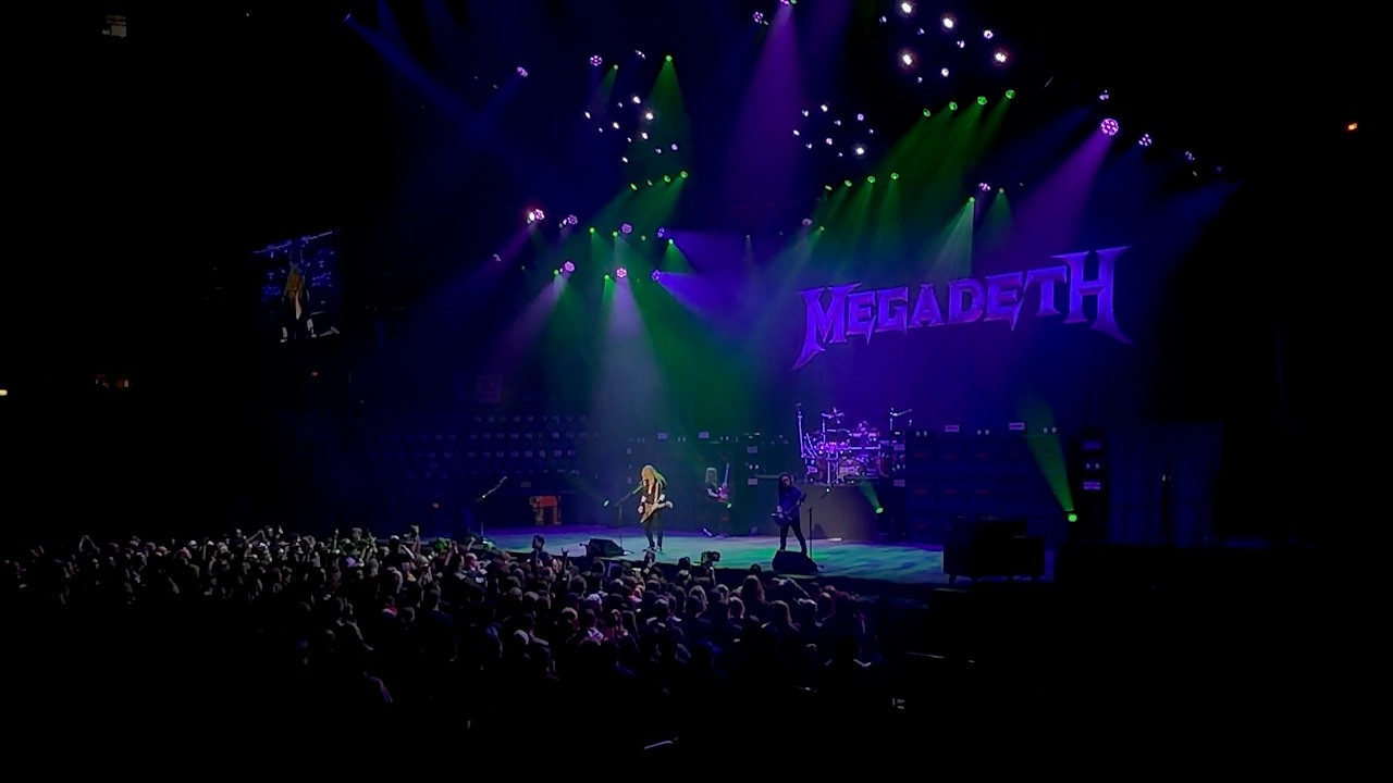 Trust - Megadeth. Live@Scotiabank Saddledome, Calgary. February 20, 2026.