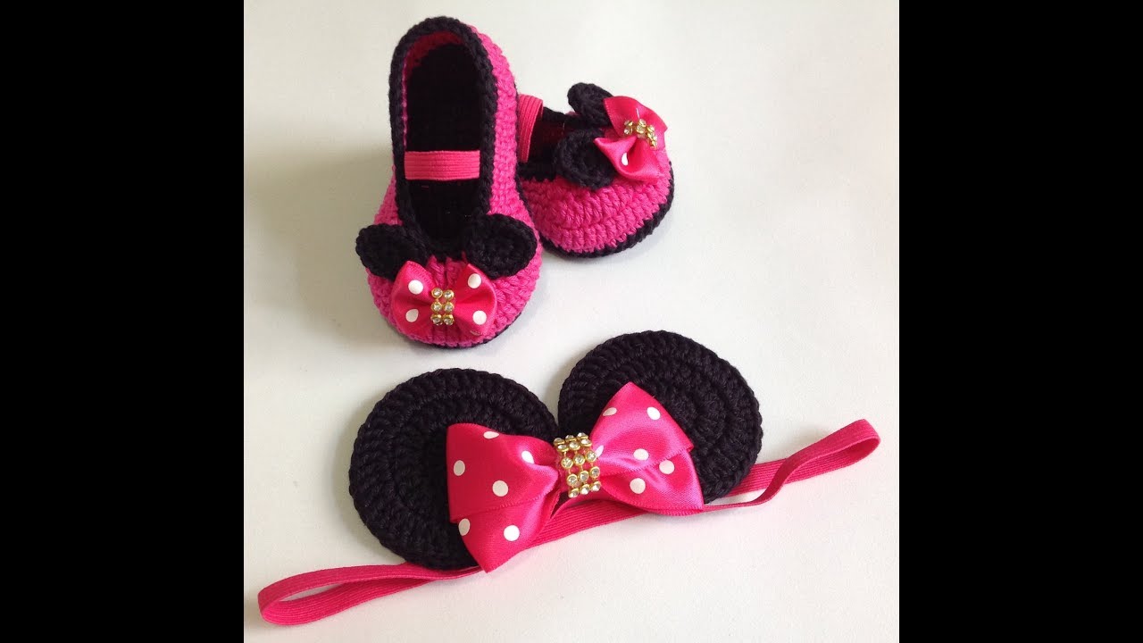 Sapatinhos da Minnie tam 9,5 cm