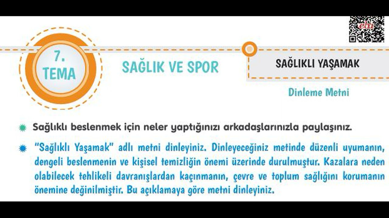 Sağlıklı Yaşamak