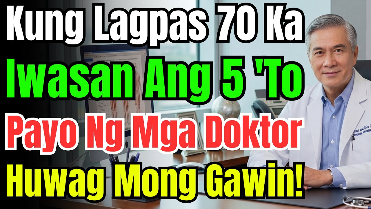Higit 70 Anyos? 5 Medical Tests Na Delikado Raw Sabi Ng Doktor! Alamin Kung Ano Ang Mga Ito.