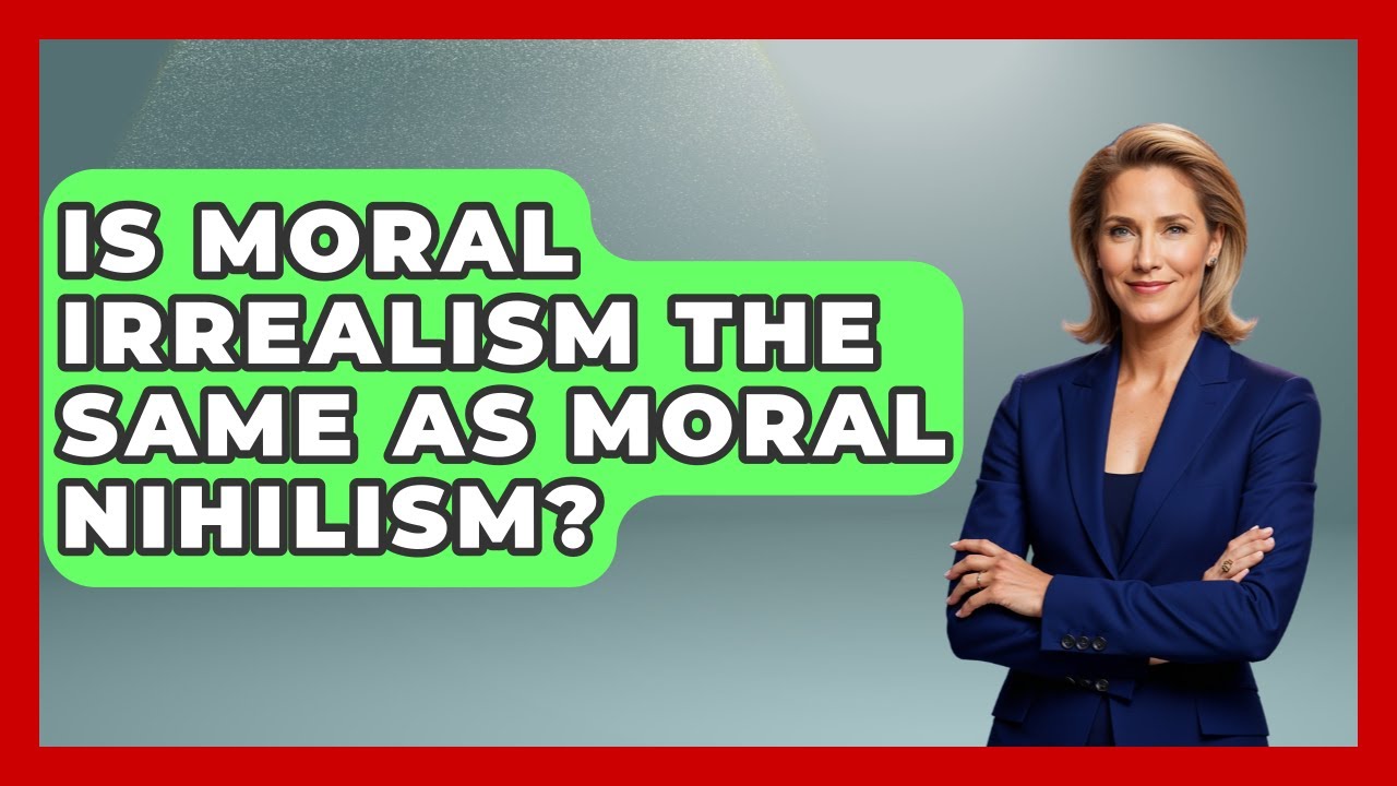 Is Moral Irrealism The Same As Moral Nihilism? - The Ethical Compass