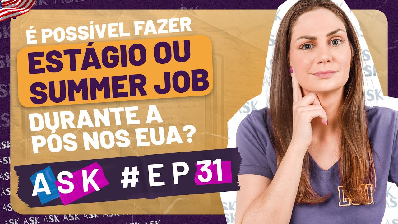 Como conseguir estágio enquanto faço MESTRADO ou DOUTORADO nos EUA com BOLSA 100% #ASK | PHDNOSEUA