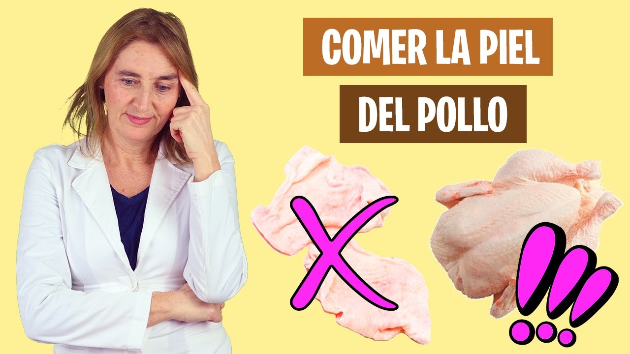 ESTO TE PASARÁ SI COMES la PIEL del POLLO | Comer piel del pollo | Alimentación real saludable
