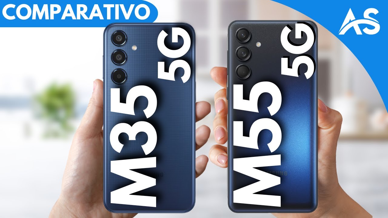 Samsung M35  5G VS Samsung M55 5G - Comparativo