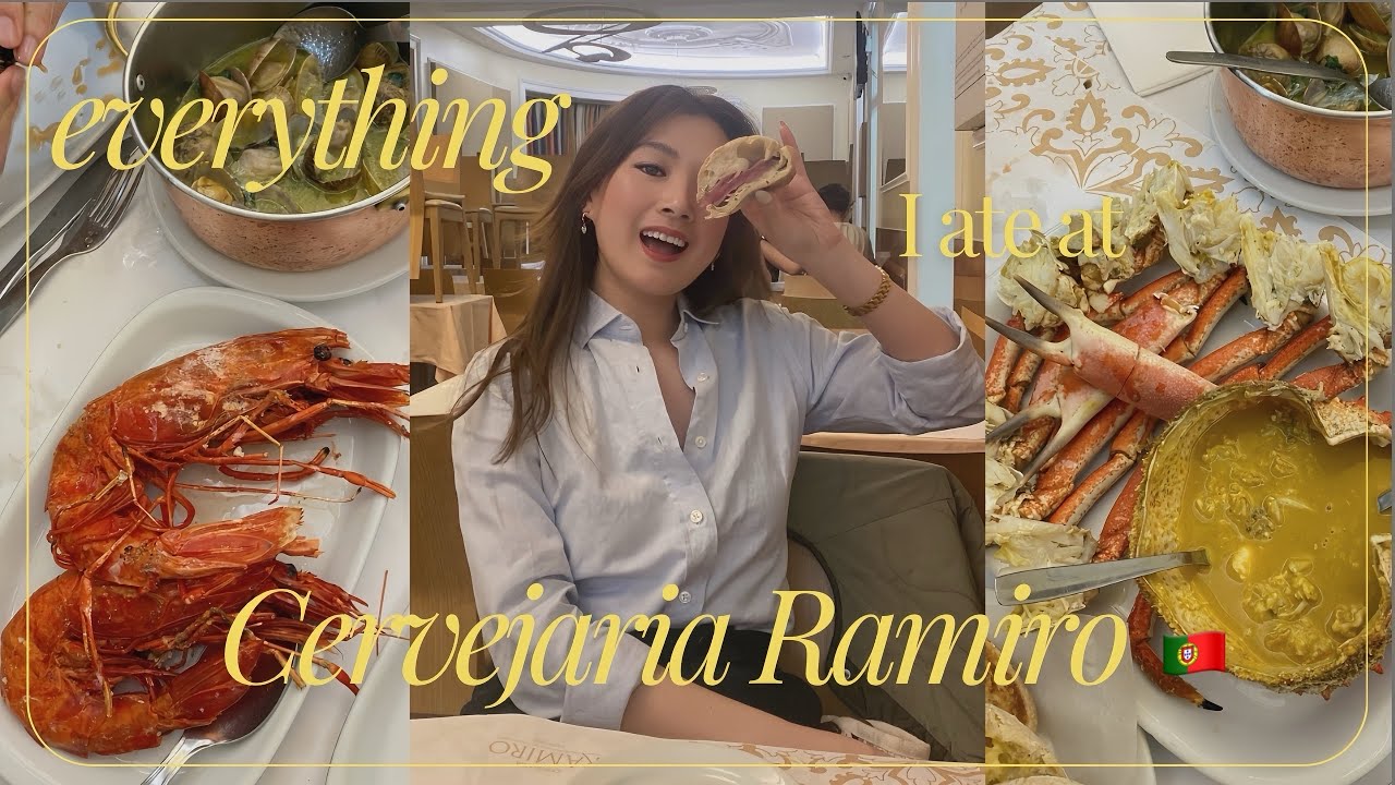 eating at Cervejaria Ramiro &mdash; the best seafood restaurant in Lisbon 🦀🇵🇹