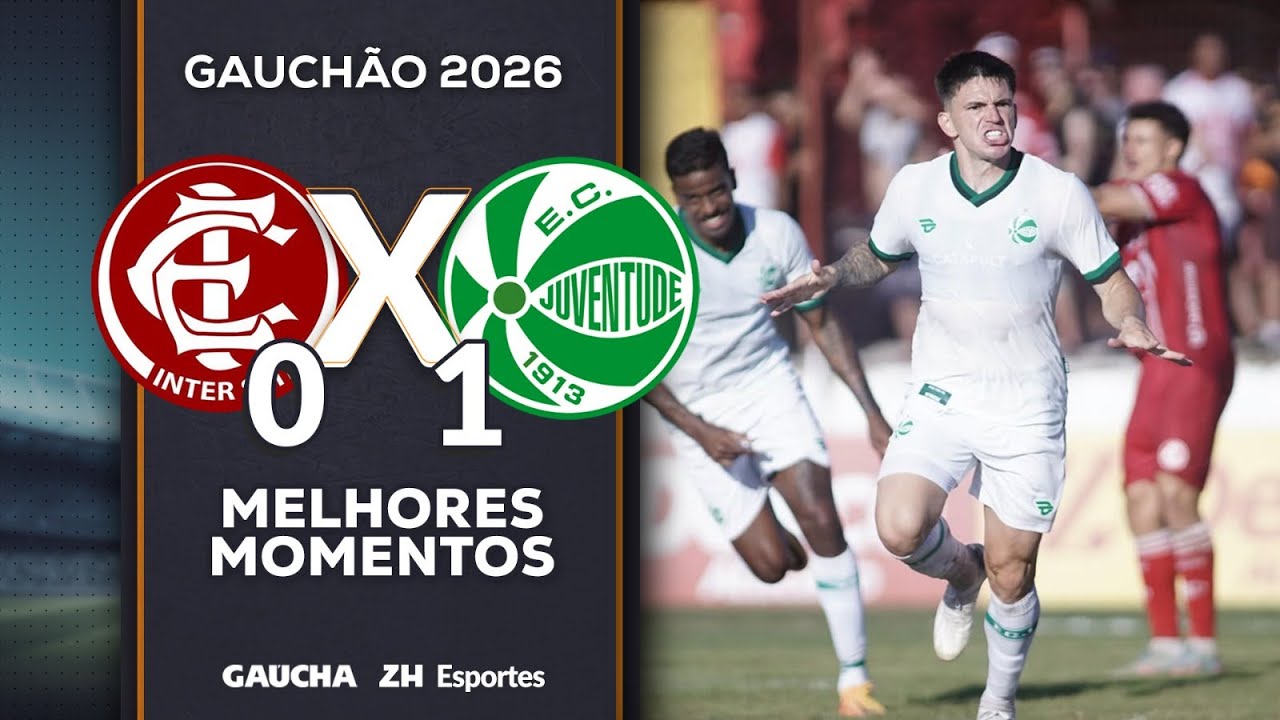 INTER-SM 0x1 JUVENTUDE | MELHORES MOMENTOS | GAUCH&Atilde;O | 17/01/2026