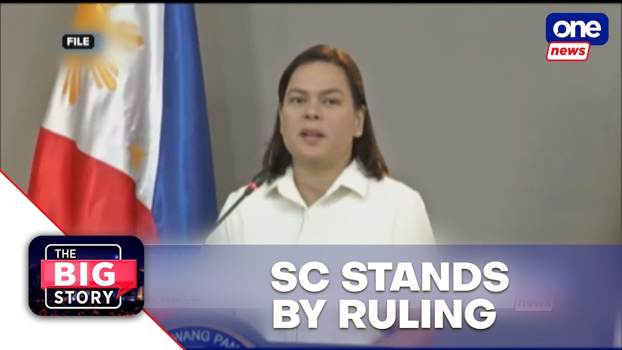 Supreme Court upholds ruling blocking VP Sara impeachment