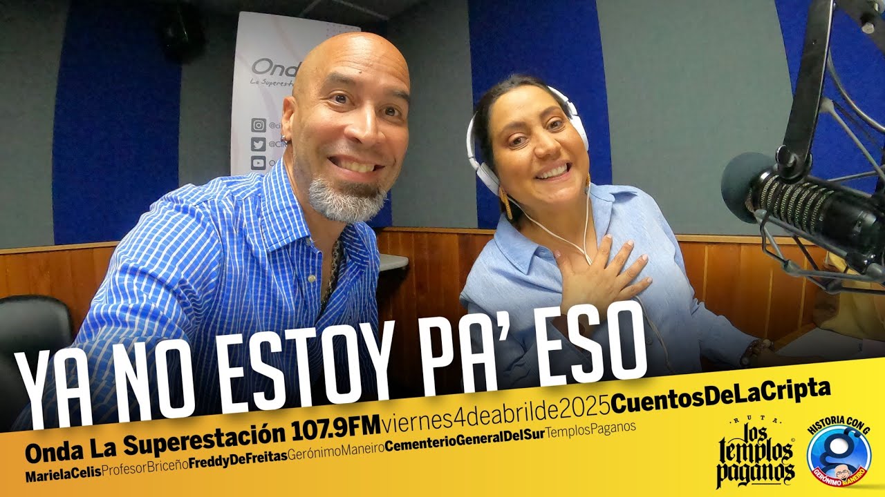 Entrevista en el programa radial de Mariela Celis y el Profesor Briceño por ONDA 107.9 FM