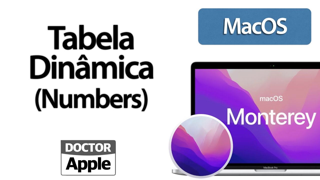Curso Mac Apple - Tabela Dinâmica Numbers