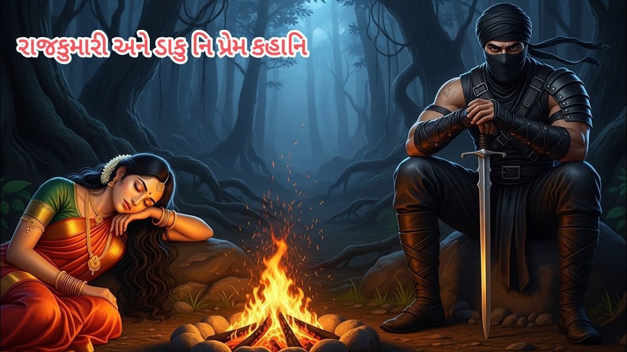  😱રાજકુમારી અને ડાકુ ની પ્રેમ કહાની/ગુજરાતી વાર્તા.