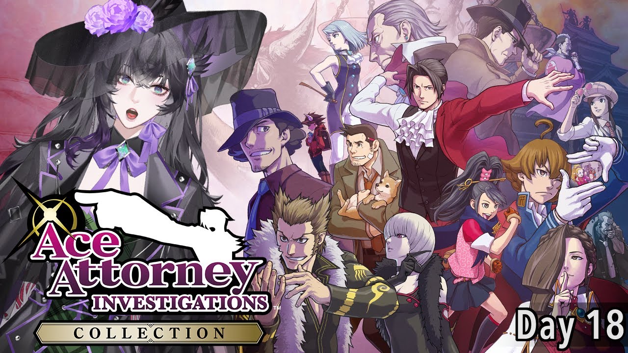 【Ace Attorney Investigations】CAN WE CLEAR KAY'S NAME AND GET HER MEMORY BACK??? (⊃д⊂)【VTuber!】