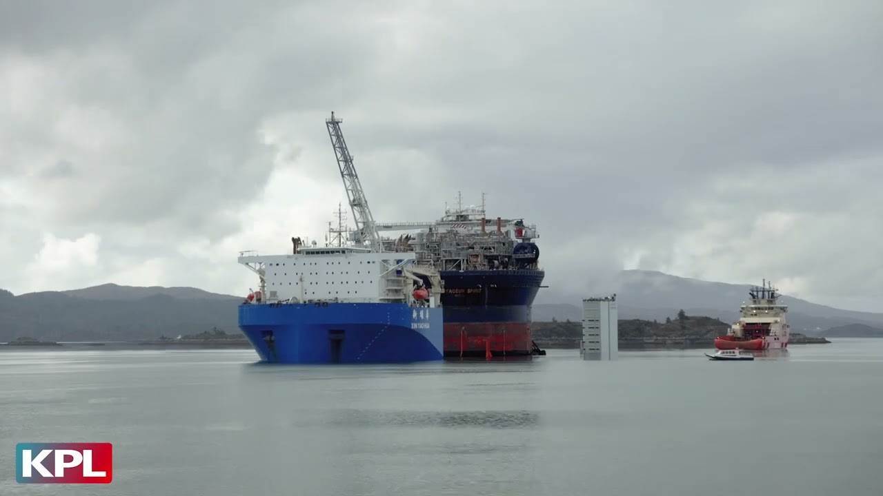 Departure of Voyageur Spirit FPSO from Kishorn Port & Dry Dock