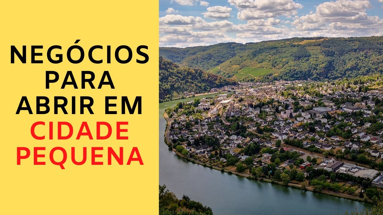 10 NEGÓCIOS PARA ABRIR EM CIDADE PEQUENA