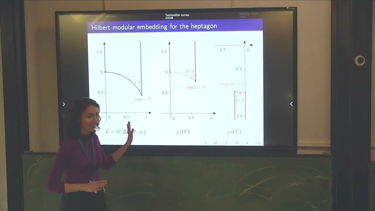 Teichm&uuml;ller curves and Hilbert modular forms, Nicole M&uuml;ller (GU Frankfurt)