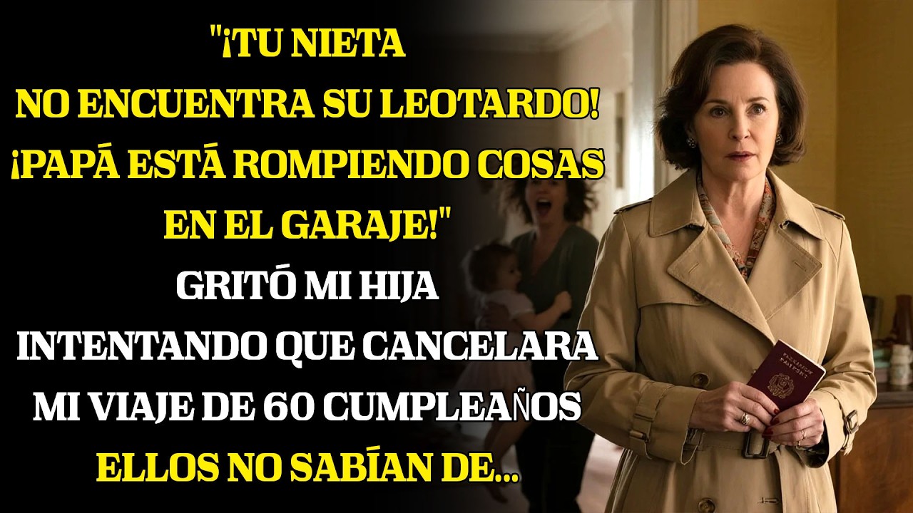 Mi familia intentó cancelar mi viaje por mis 60 años… no sabían que yo tenía los ahorros y la escrit