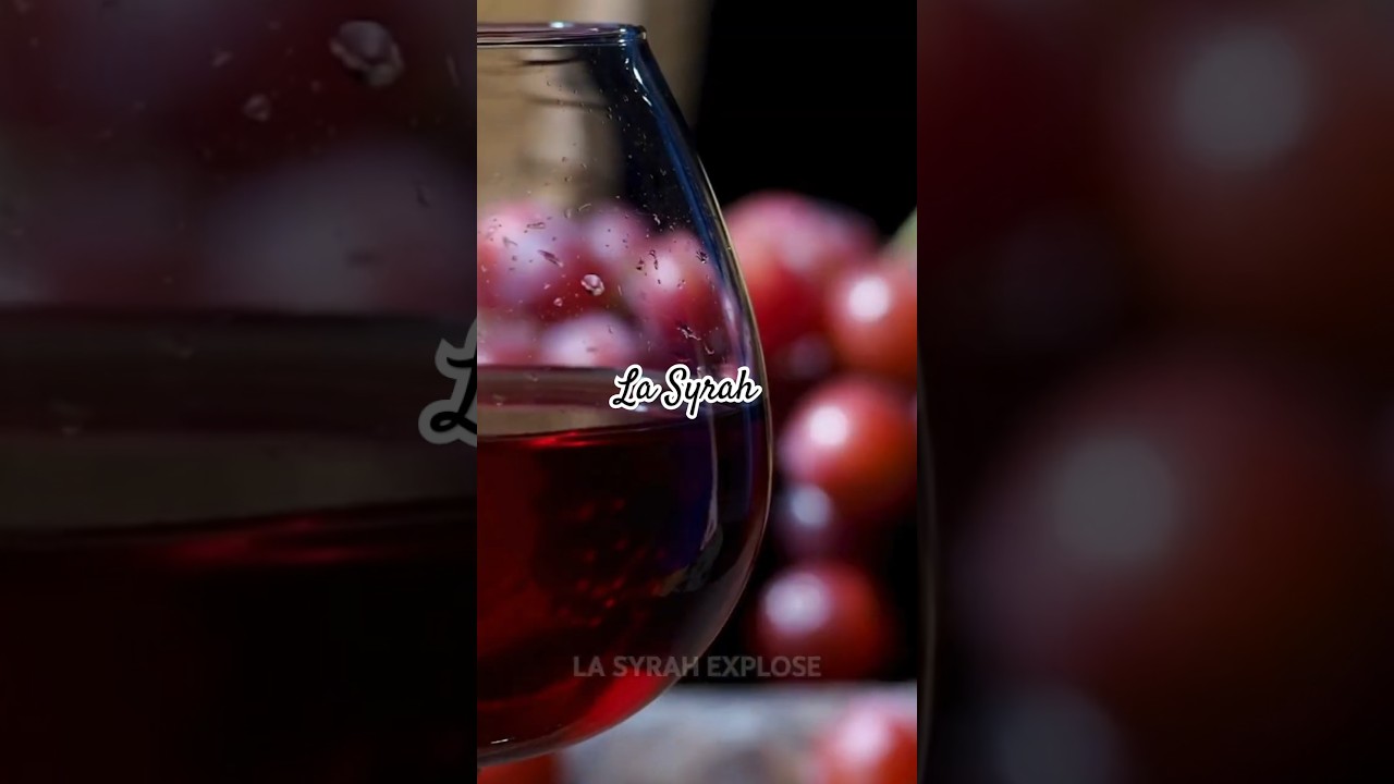Le c&eacute;page Syrah 🍷🍇
