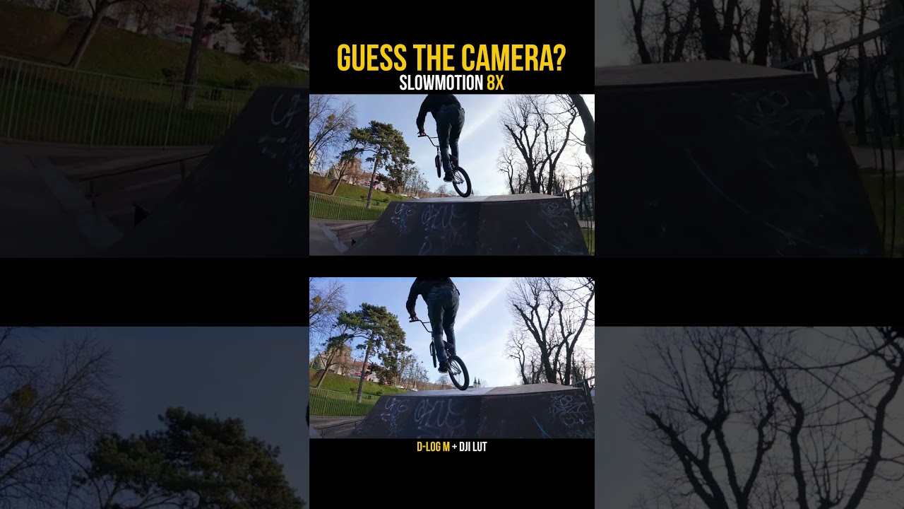 DJI Osmo Nano vs Action 5 Slowmotion