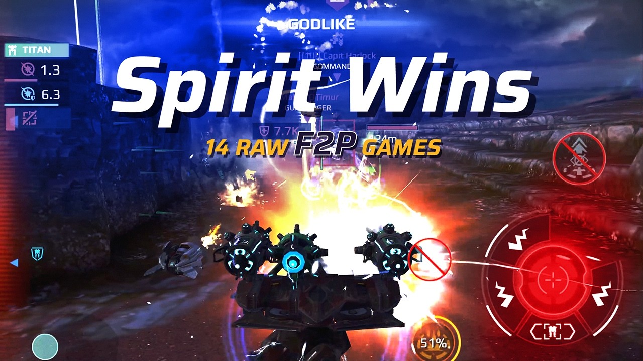 14 Raw F2P Games: Team Spirit Turns the Tide | War Robots Gameplay