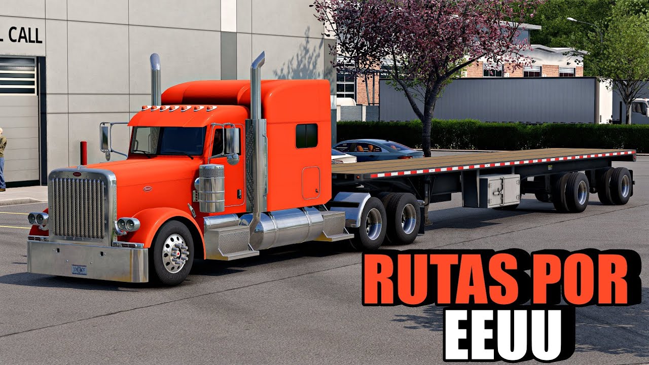 RUTAS EN EL AMERICAN TRUCK SIMULATOR - EXPLORANDO MAPA ORIGINAL #2