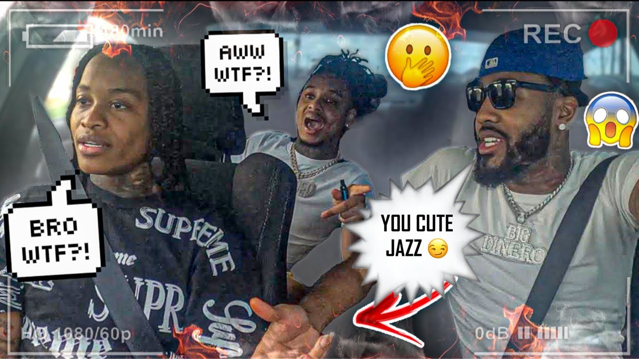 TOUCHING JAZZ LEG WHILE DRIVING PRANK FT Badazzflo...