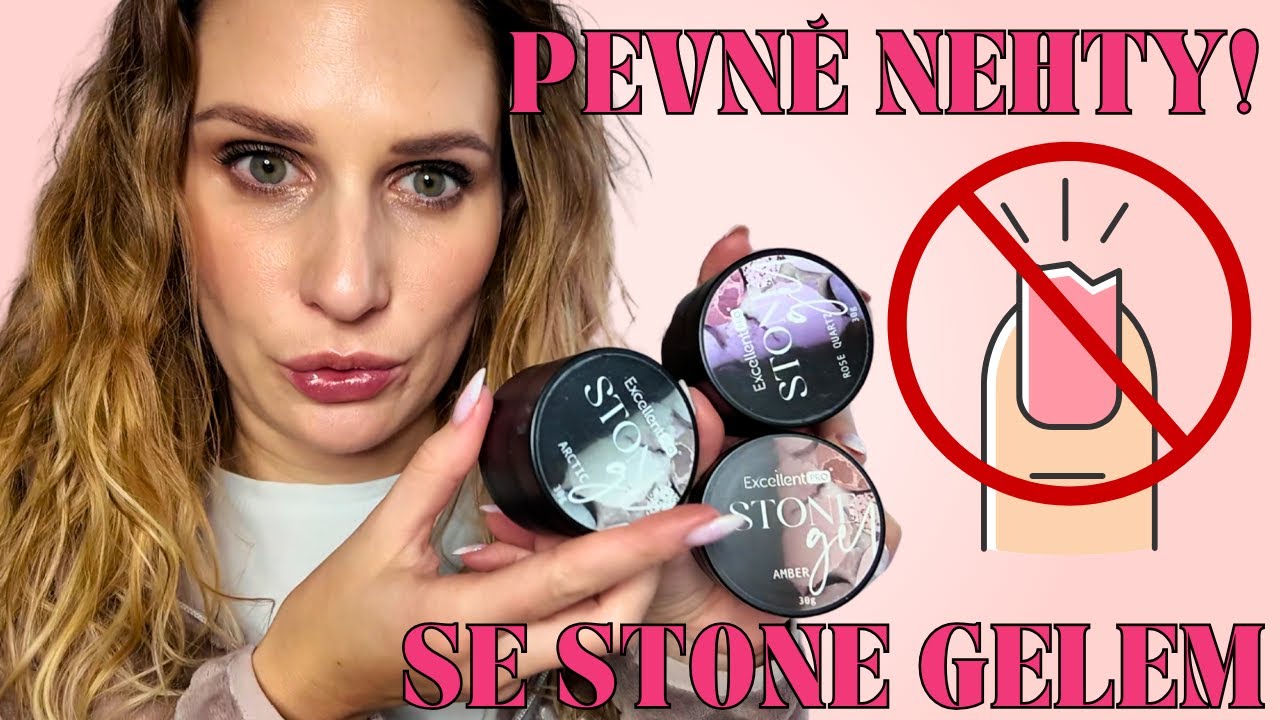 💅JAK NA NAMÁHANÉ NEHTY SE STONE GELY | DIAMONDNAILS.CZ