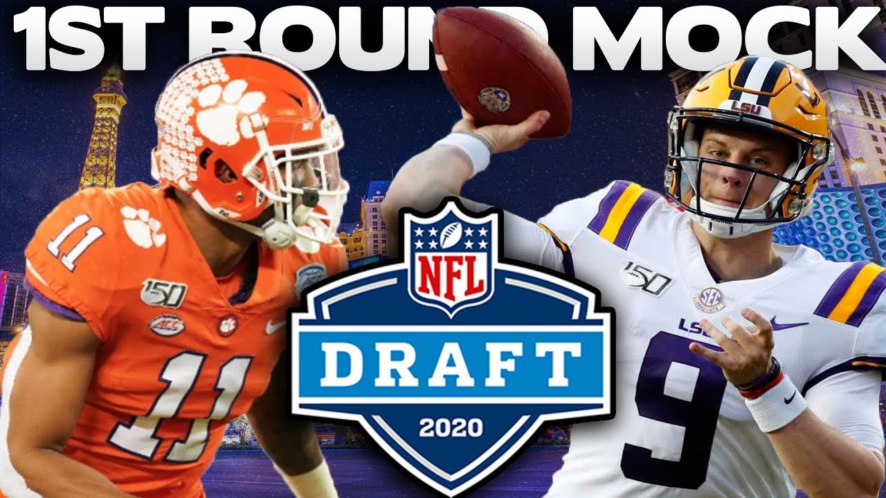 2020 NFL Mock Draft With 2 Top 10 Trades! Madden 20 Mock Draft and 2020 Draft Class Experiment!