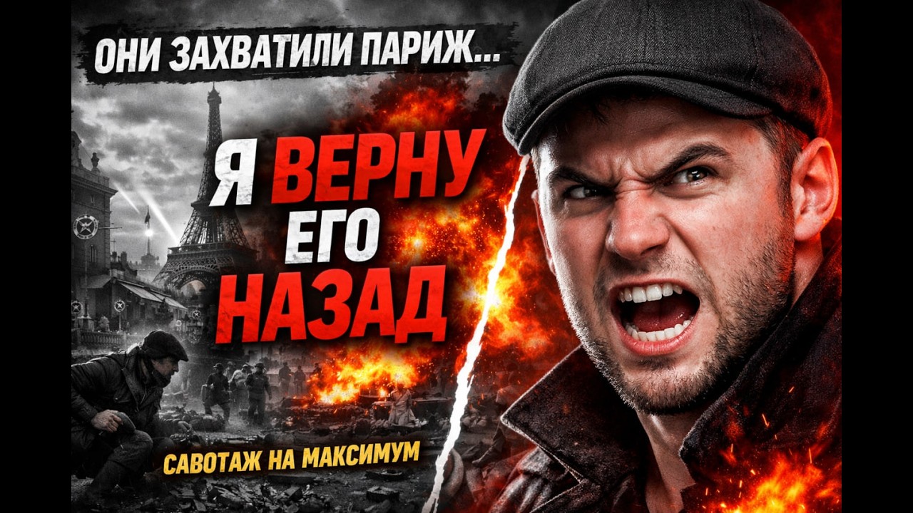 Вертикальное прохождение The saboteur (с русской озвучкой) #shorts  #shortslive