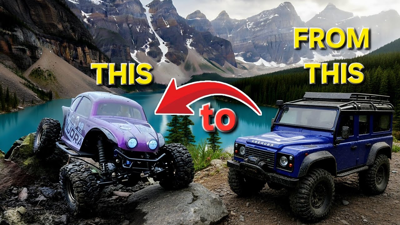 Traxxas TRX4M EXTREM UMBAU! Injora LCG Chassis & Messing-Power im Härtetest]
