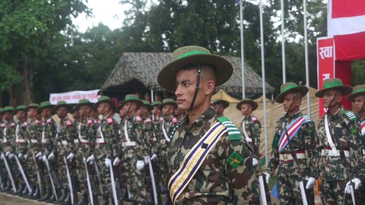Nepal Army passing out parade