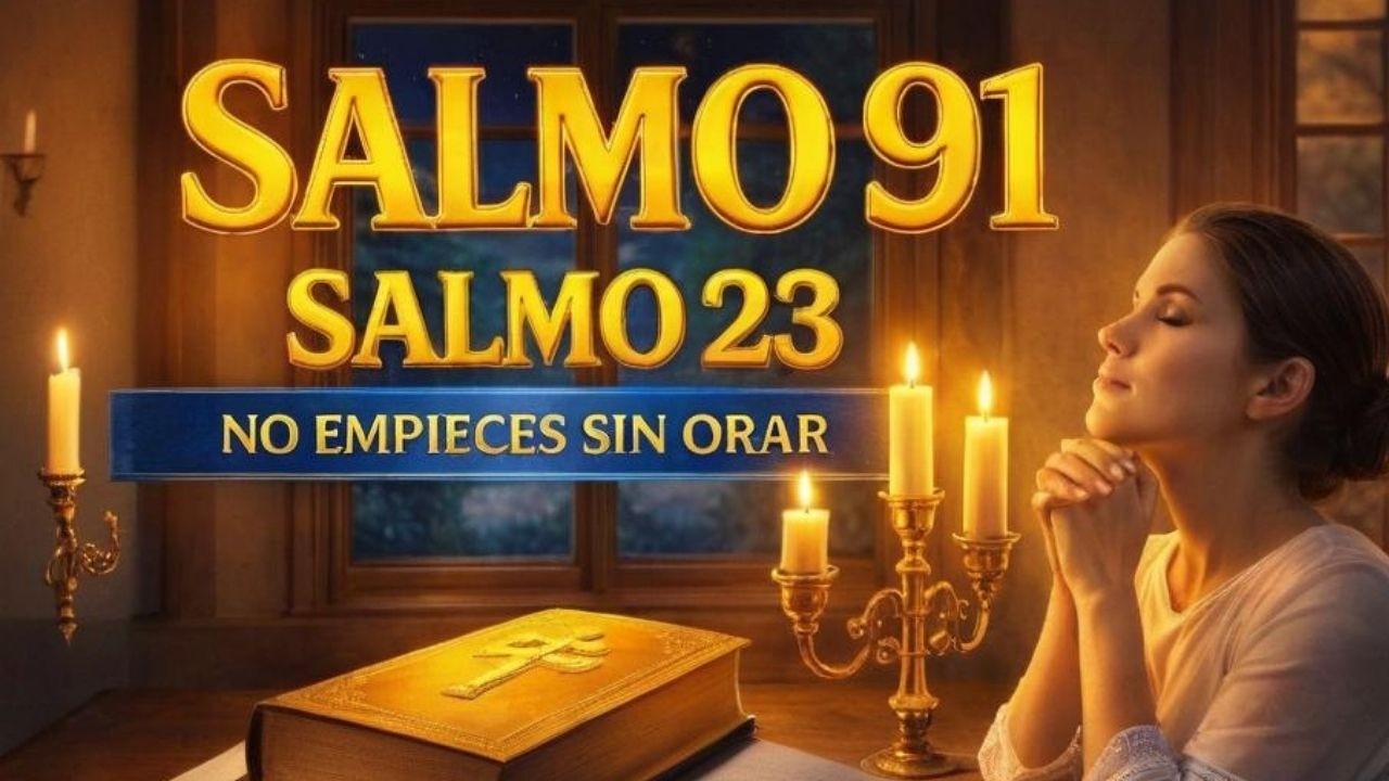 ORACIÓN del DÍA 21 de JULIO - SALMO 91 y SALMO 23: Las dos ORACIONES MÁS PODEROSAS de la BIBLIA.