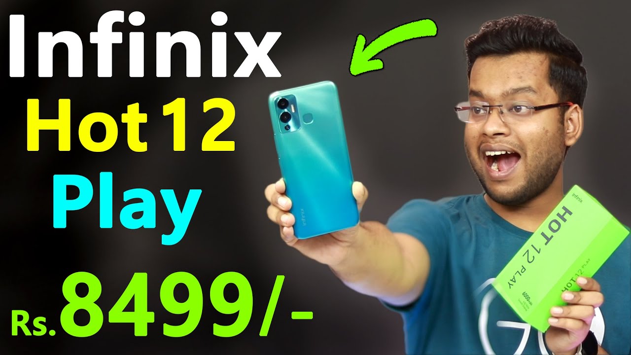 Infinix Hot 12 Play Unboxing & Review Best Phone Under 10000 | Infinix Hot 12 Play Price, Specs,Pubg