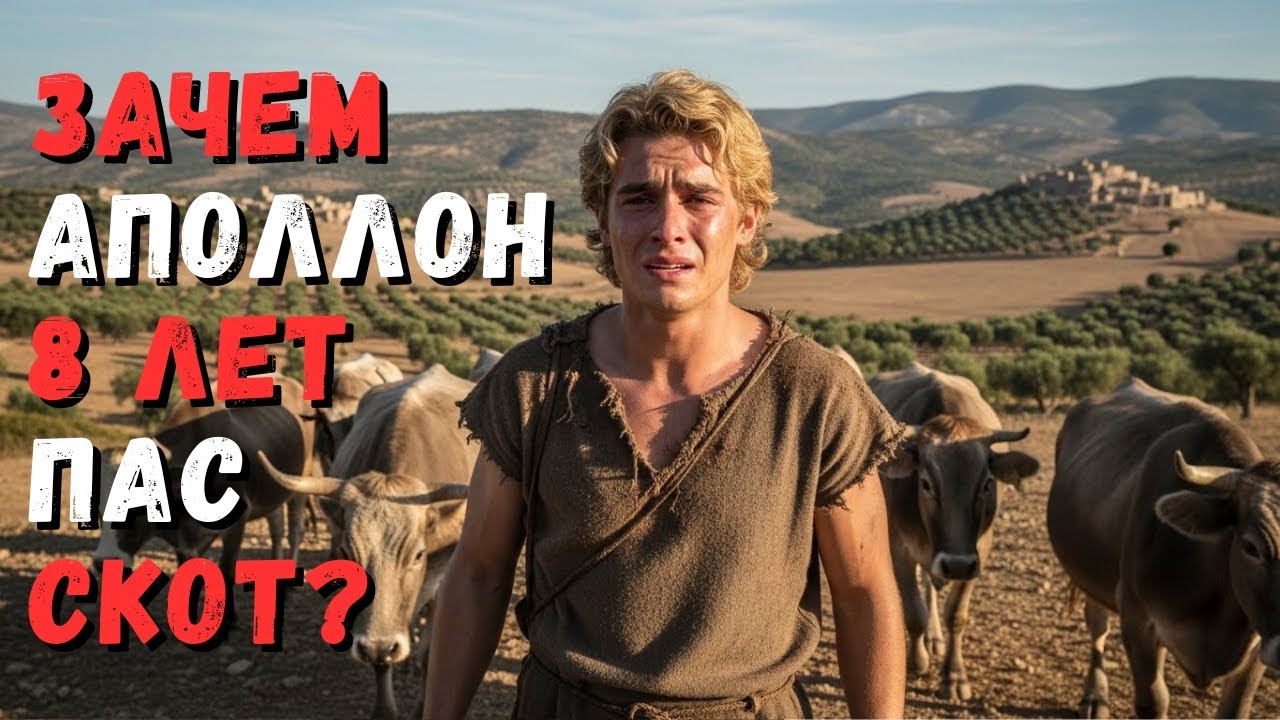 Зачем Аполлон 8 лет пас скот? Изгнание, о котором стыдливо молчат.