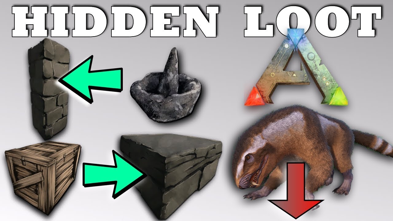 Ark: SE- 6 Simples Ways to Hide Loot & Gear from Raids | PVP Tips & Tricks