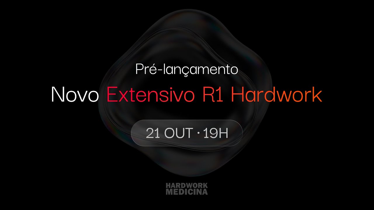 Pr&eacute;-Lan&ccedil;amento | Novo Extensivo R1 Hardwork Medicina