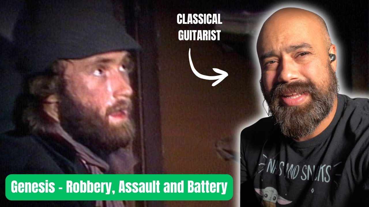 Классический гитарист отреагировал на безумную повествовательную песню Genesis!