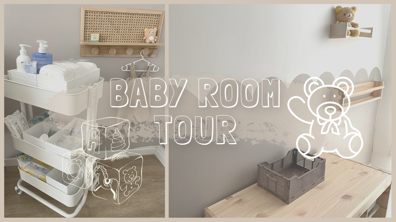 AMENAGEMENT DE LA CHAMBRE DE BEBE / baby room tour