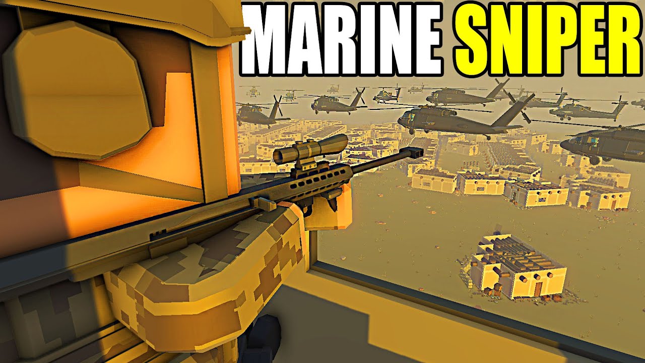 Deadly Spec Ops MARINE SNIPER in GULF WAR Invasion... - Ancient Warfare 3