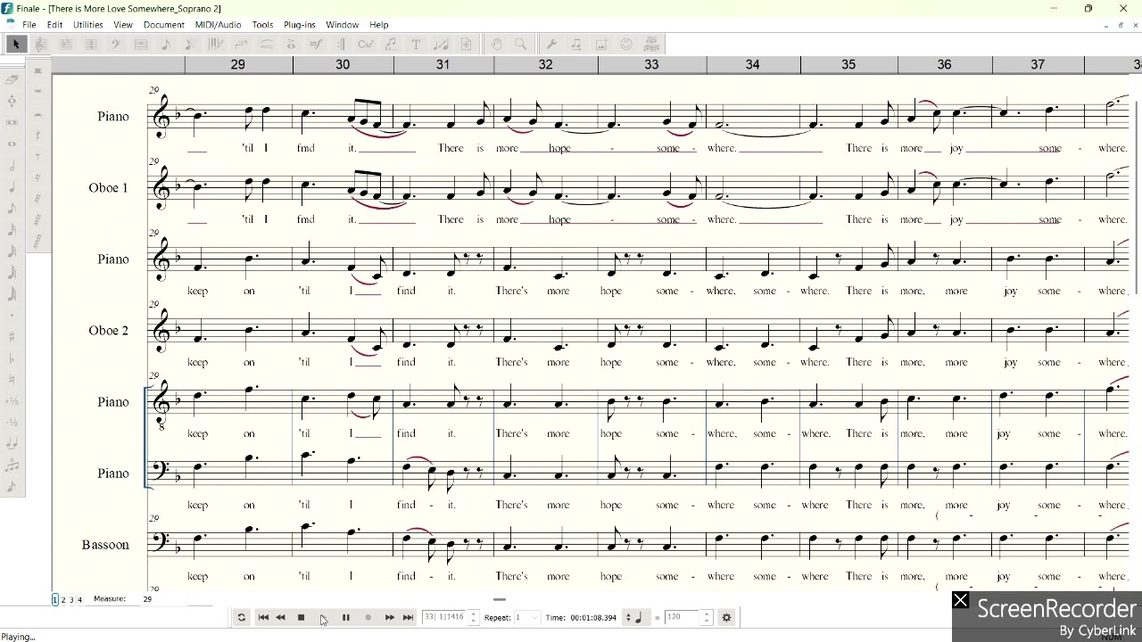 There is More Love Somewhere Soprano 2