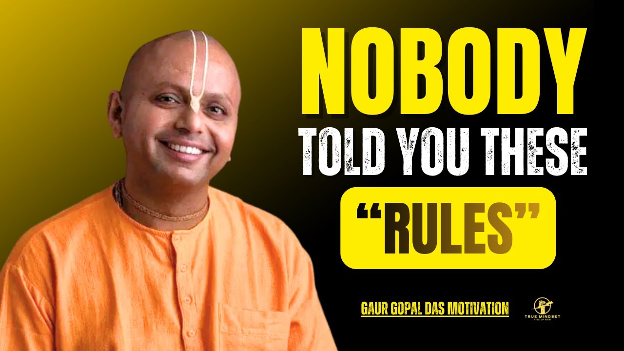 8 Rules to Stay Consistent Every Single Day | Gaur Gopal Das Motivation