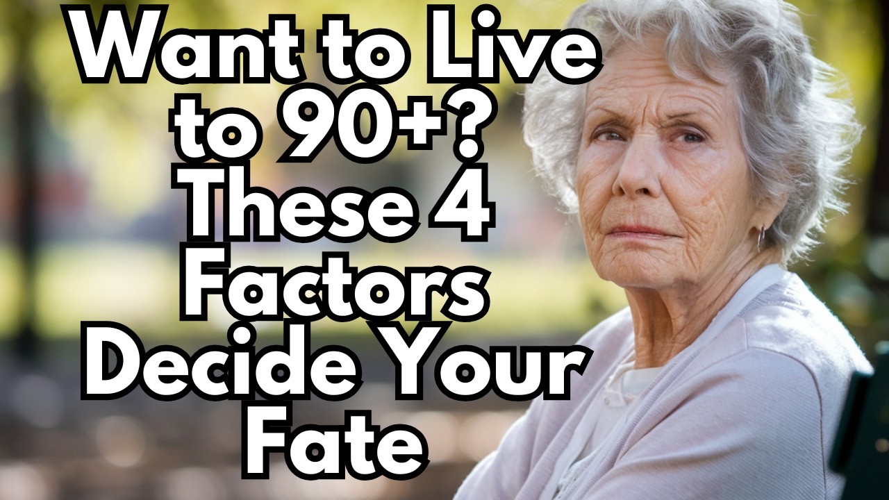 If you Are 65 + and want to live 90 plus..try these 4 tips