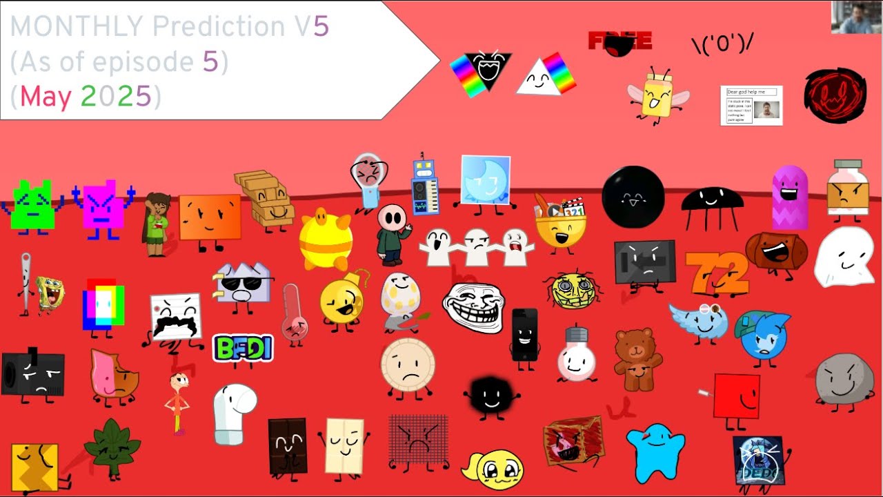 MONTHLY Prediction V5 (As of episode 5)