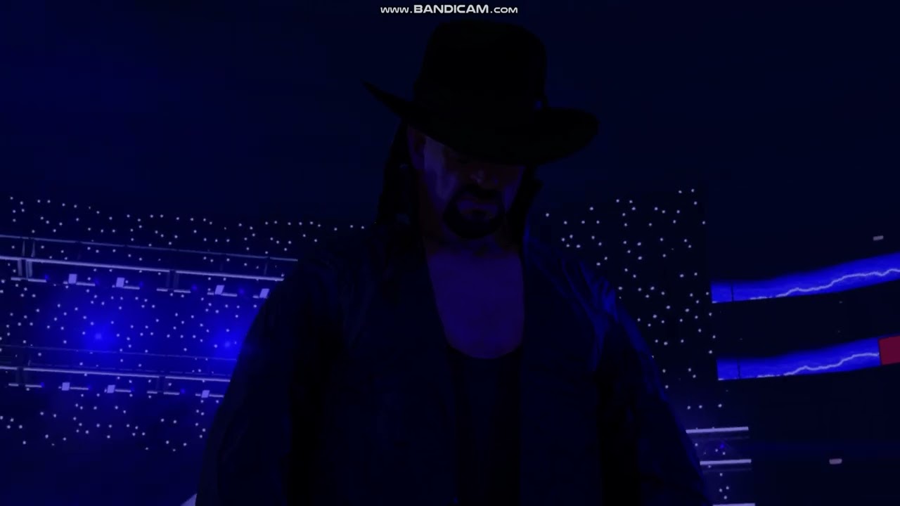 WWE 2K25 THE UNDERTAKER ENTRANCE WITH HUGE CROWD SOUND BOOST  MOD + CORRECT BELL MADE BY ME