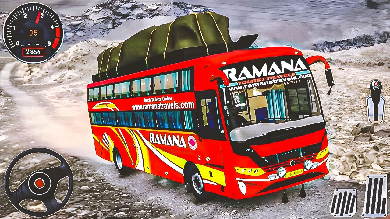 Bus Driving Simulator | Realistic City Passenger Transport - Android Gameplay