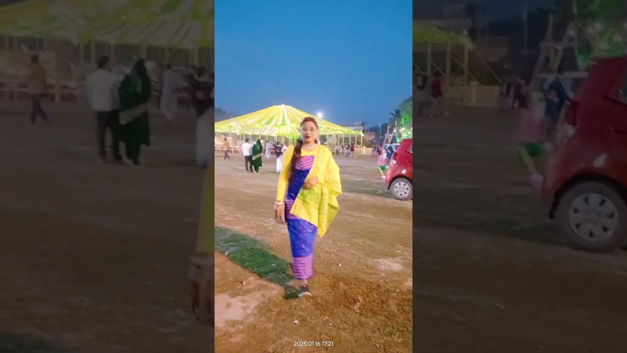 💙💛💙#rajbonshi#patani#sonaray festival #gauripur #dhubri #assam