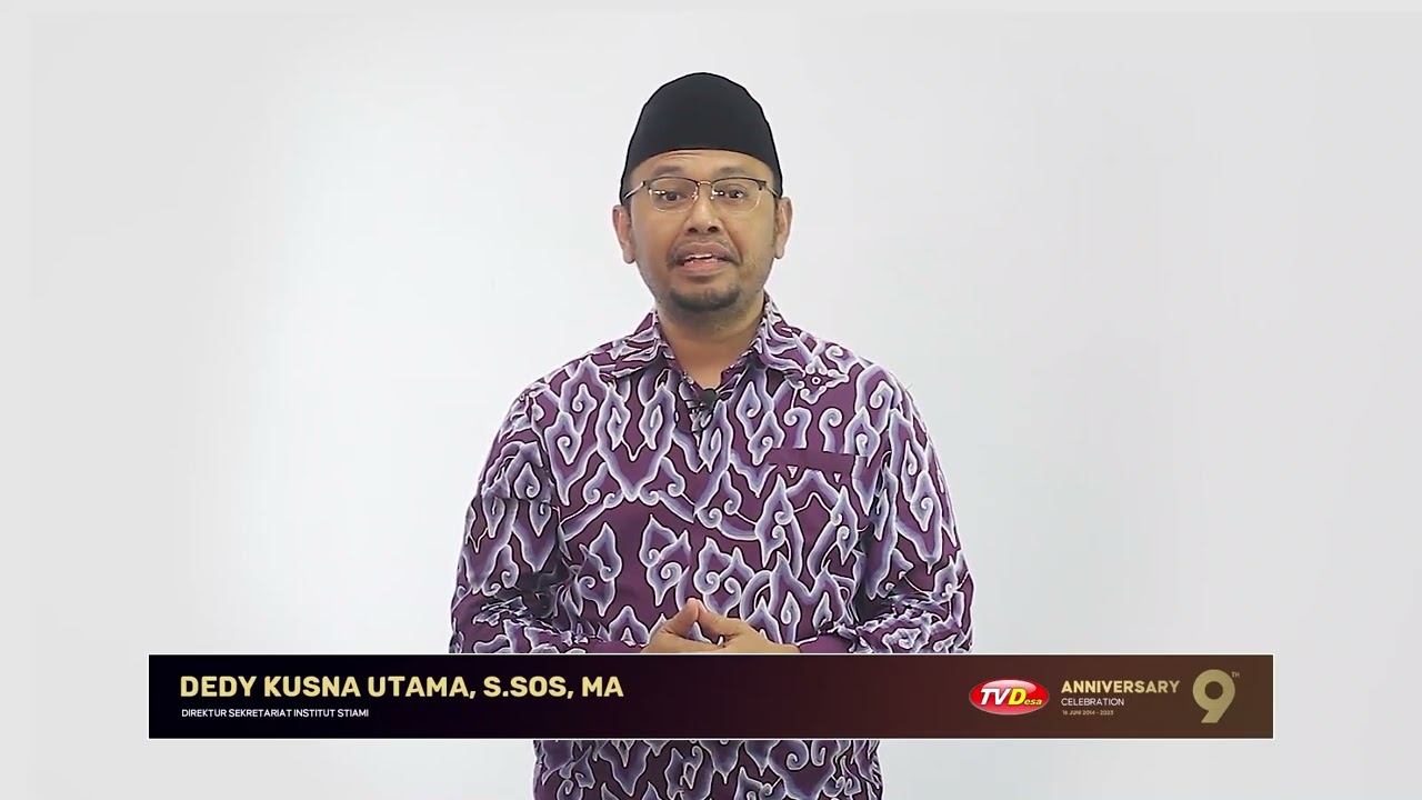 Dedy Kusna Utama, S Sos, MA, Direktur Sekretariat Institut&nbsp;STIAMI
