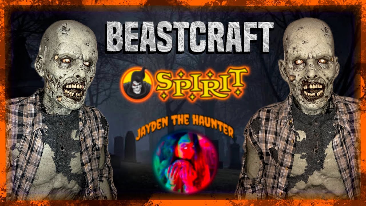 EXCLUSIVE FIRST LOOK | Spirit Halloween x Beastcraft 2025 Zombie Burt Life Size Animatronic Prop